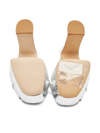 Pre-owned Malone Souliers 2024 100mm Mirror Mules