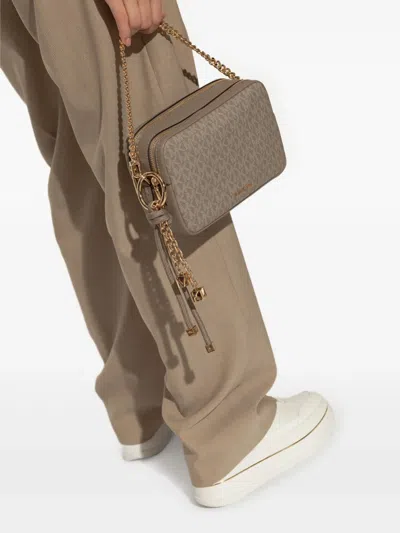 Michael Michael Kors Cord Keychain In Neutral