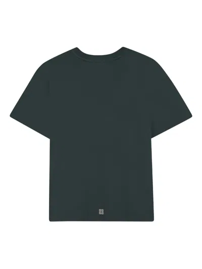 Givenchy Logo-print T-shirt In Green
