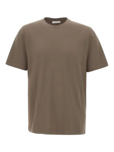 Diktat Short-sleeve Crew-neck T-shirt In Gray
