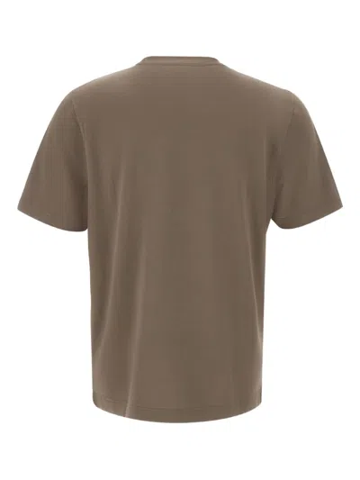 Diktat Short-sleeve Crew-neck T-shirt In Gray
