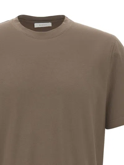 Diktat Short-sleeve Crew-neck T-shirt In Gray