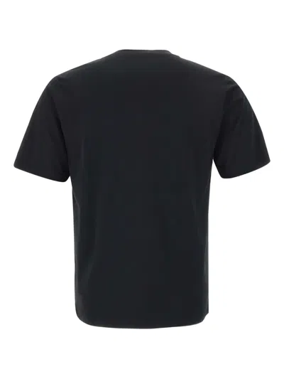 Diktat Crew-neck T-shirt In Black