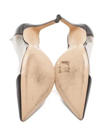 Pre-owned Gianvito Rossi  105mm Panelled Pumps