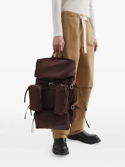 Jil Sander Outdoor Backpack In Pink