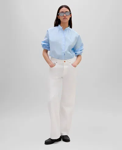 Aspesi Pantalone In Denim - Bianco