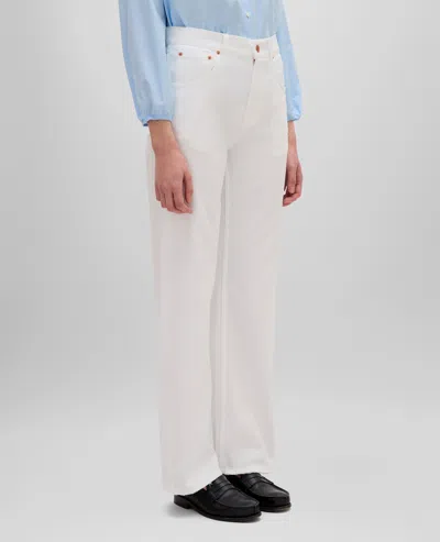 Aspesi Pantalone In Denim - Bianco