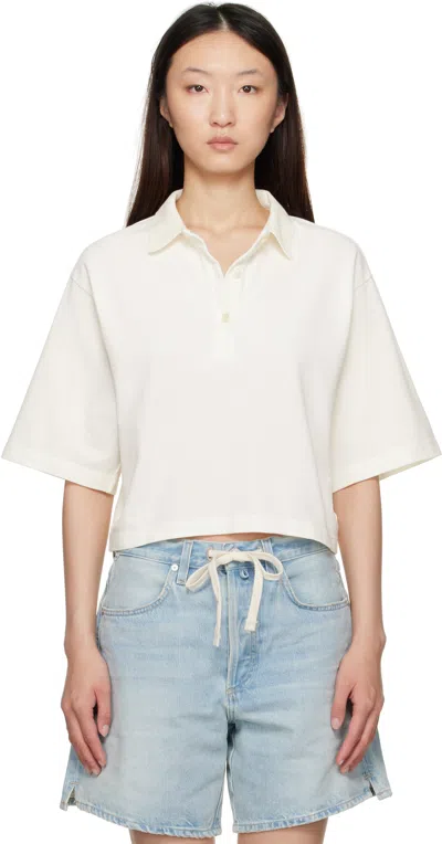 Citizen Of Humanity Off-white Lowen Polo