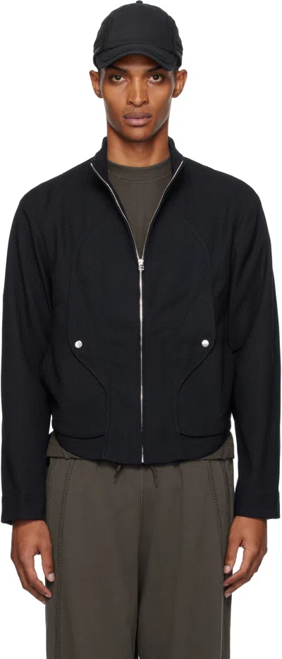 _j.l - A.l_ Navy Permian Jacket