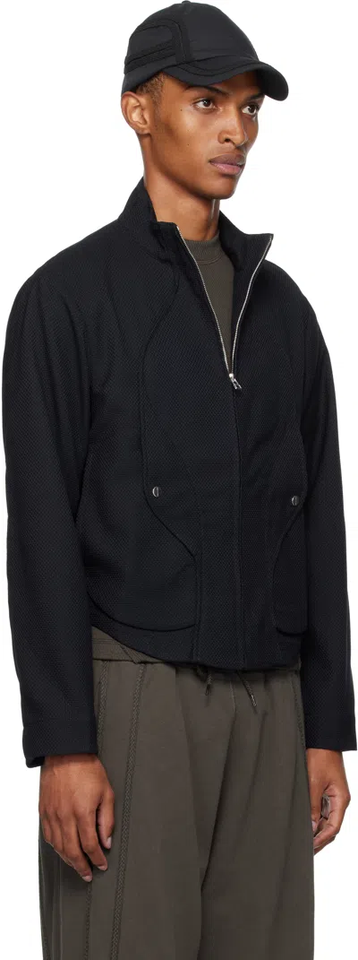 _j.l - A.l_ Navy Permian Jacket