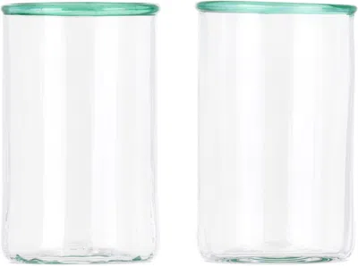 Akua Objects Green Small Peter Glass Set