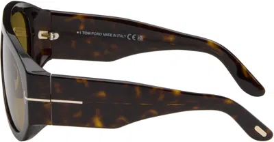 Tom Ford Brown Bronson Sunglasses