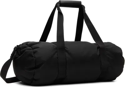 Moncler Black Duddle Gym Weekender Duffle Bag