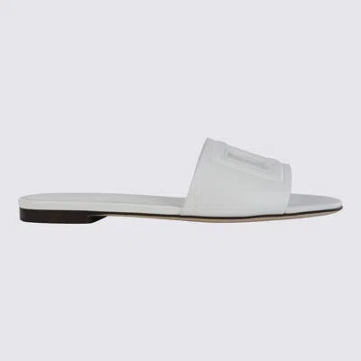 Dolce & Gabbana Leather Dg Millennials Slides