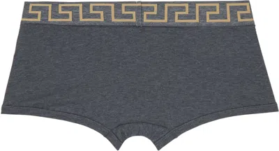 Versace Three-pack Multicolor Greca Border Boxer Briefs