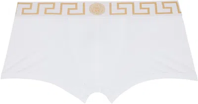 Versace Three-pack Multicolor Greca Border Boxer Briefs
