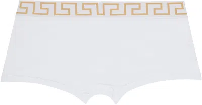 Versace Three-pack Multicolor Greca Border Boxer Briefs