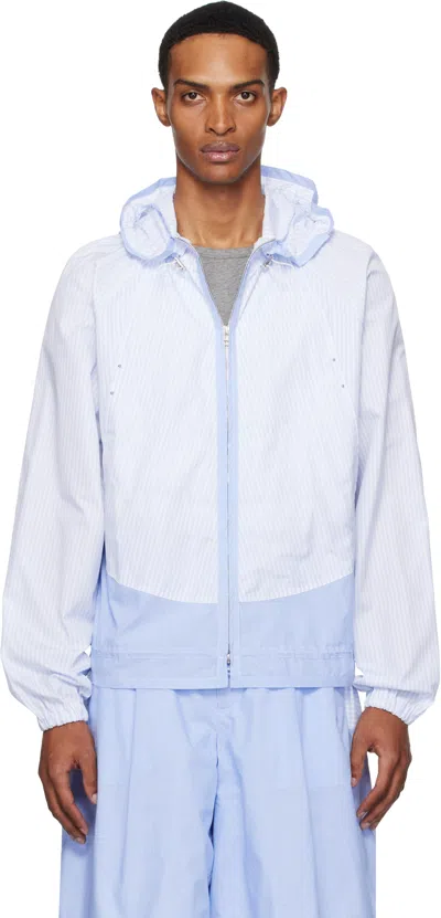 _j.l - A.l_ Blue Mica Jacket
