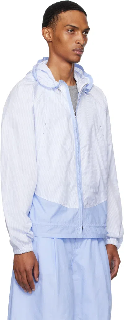 _j.l - A.l_ Blue Mica Jacket