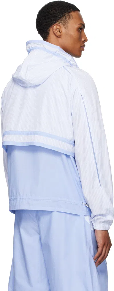 _j.l - A.l_ Blue Mica Jacket