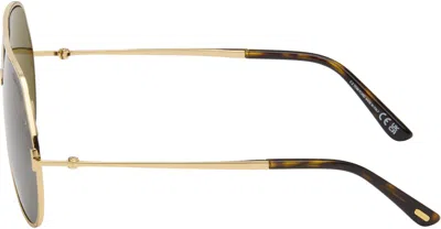 Tom Ford Gold Rickie-02 Sunglasses