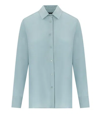 Weekend Max Mara Almina Anice Shirt In Brown
