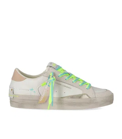 Crime London Sk8 Deluxe Nude Bliss Sneaker In Multi