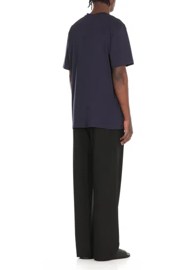 Msgm T-shirts And Polos In Blue