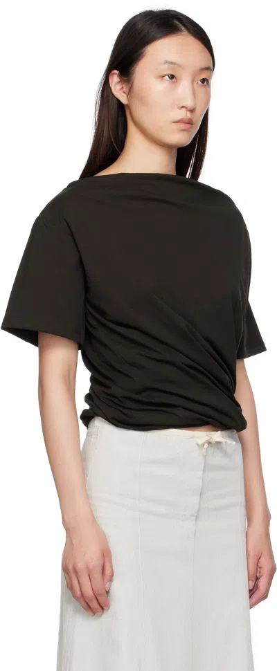 Baserange Brown Turn T-shirt