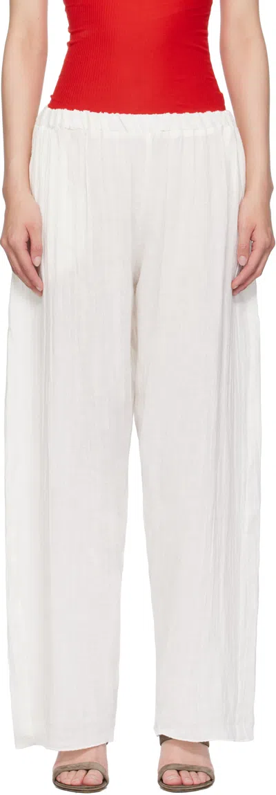 Baserange Off-white Folio Lounge Pants