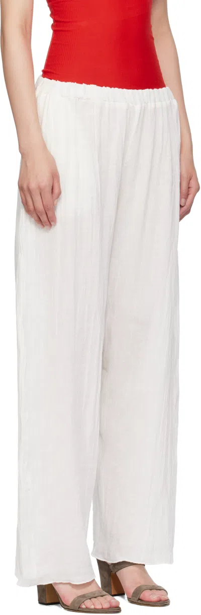 Baserange Off-white Folio Lounge Pants