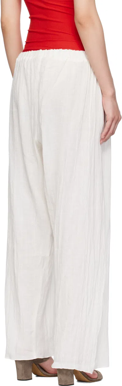 Baserange Off-white Folio Lounge Pants