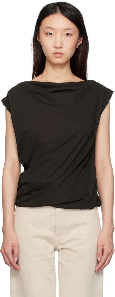 Baserange Brown Turn Tank Top
