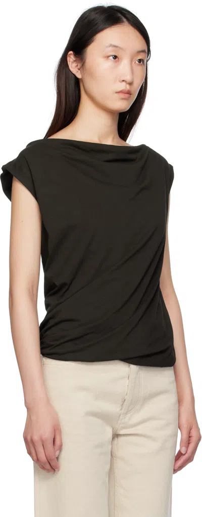 Baserange Brown Turn Tank Top