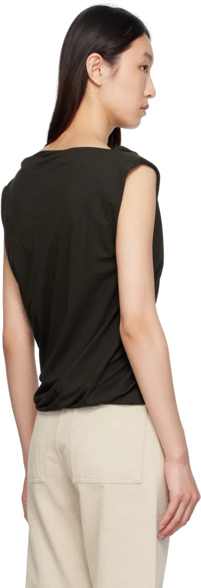 Baserange Brown Turn Tank Top
