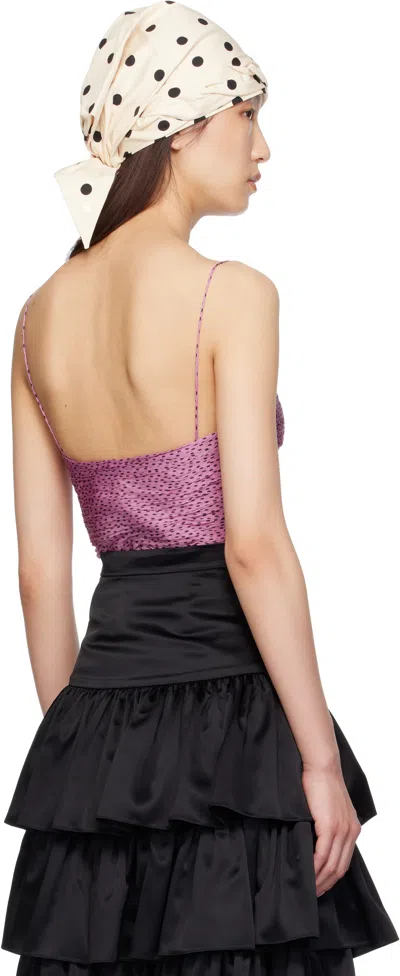 Valentino Silk Polka-dot Top