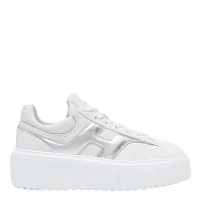 Hogan H-stripes Leather Sneakers