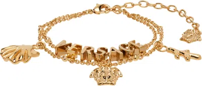Versace Icons De La Mer Bracelet In Gold