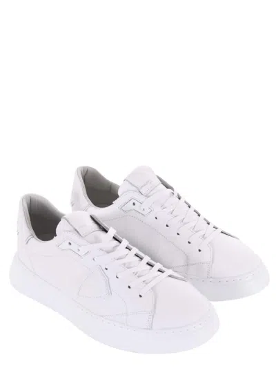 Philippe Model Temple Veau Leather Sneakers