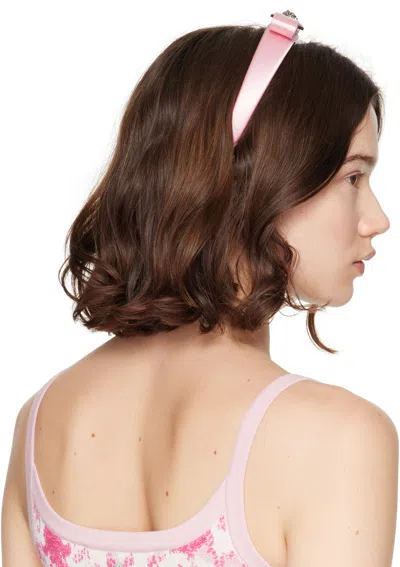 Versace Gianni Ribbon Headband In Multicolor