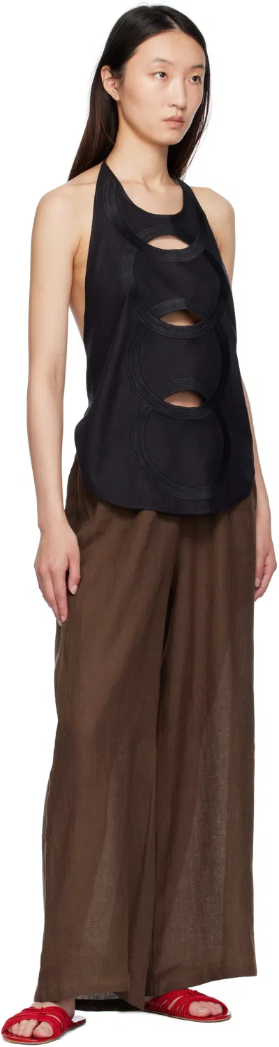 Baserange Elastic Waist Casual Pants