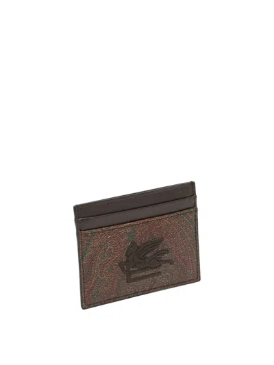 Etro Wallets & Card Holders In Brown