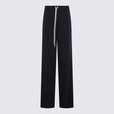 Rick Owens Wide Leg Trousers For Casual Wear In Black