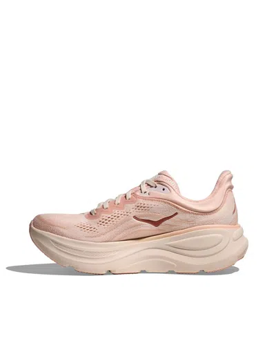 Hoka One One Bondi 9 Lowtop Sneakers In Pink