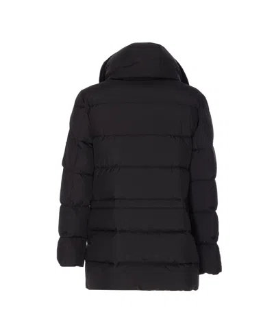 Moorer Black Davide Down Jacket In Black