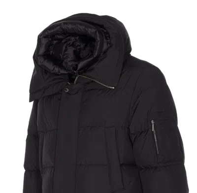 Moorer Black Davide Down Jacket In Black