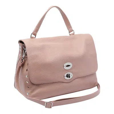 Zanellato Postina Daily Baby Leather Handbag In Pattern