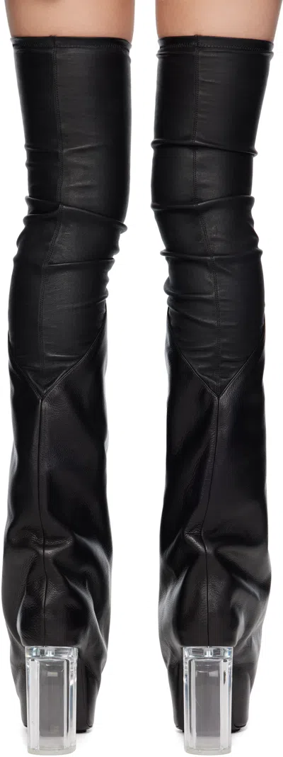 Rick Owens Taco Kiss Over-the-knee Boots