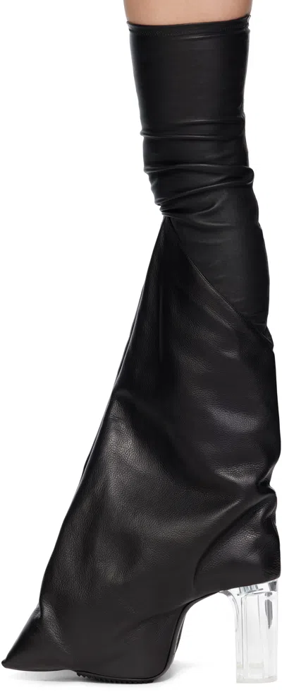 Rick Owens Taco Kiss Over-the-knee Boots