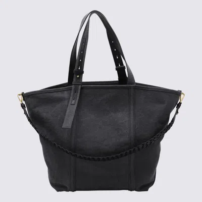 Golden Goose Grey Cotton Totes